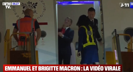 配资世家炒股配资开户 在机场被妻子“打脸”？马克龙否认存在“家庭纠纷”：小打小闹，和她在开玩笑